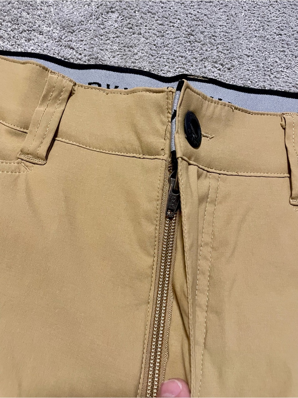 Orvis Tech Pants Mens 36x30 Walnut Water Repellent Stretch Hiking 1716851 - Picture 4 of 16